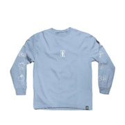 Girl x Hello Kitty 50th Sleeve LS Tee Powder Blue