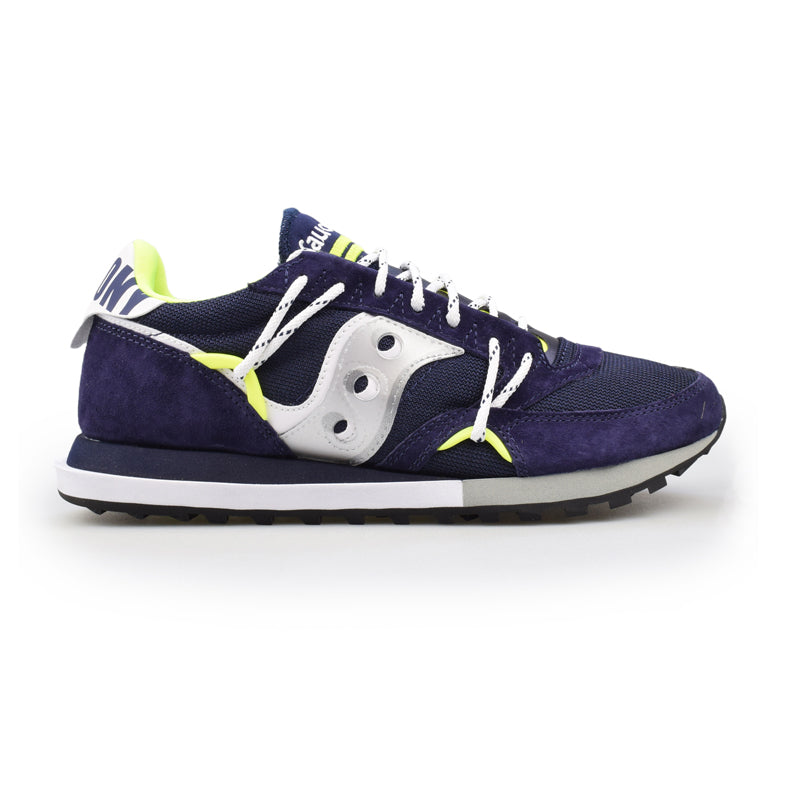 Saucony Jazz DST Navy Silver Mens Trainers