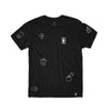 Girl x Hello Kitty 50th All Over Tee Black
