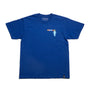 Girl x Pac-Man Maze T-Shirt - Royal Blue