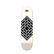 The National Skateboard Co Classic Cream Solid Team Board
