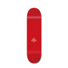 National Skateboard Co Logo Matte & Gloss Red Team Board